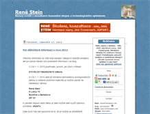 Tablet Screenshot of blog.renestein.net